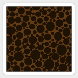 brown bubbles Magnet